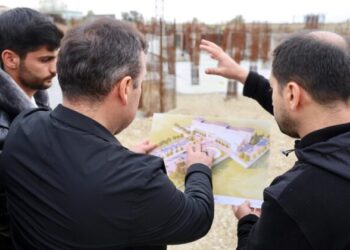 Vali Sözer, Söğüt’te Yapımı Süren Ertuğrulgazi Devlet Hastanesi İnşaatını İnceledi