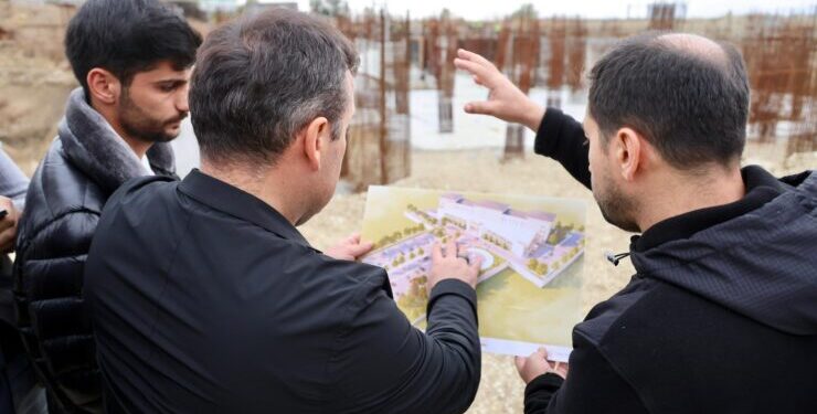 Vali Sözer, Söğüt’te Yapımı Süren Ertuğrulgazi Devlet Hastanesi İnşaatını İnceledi