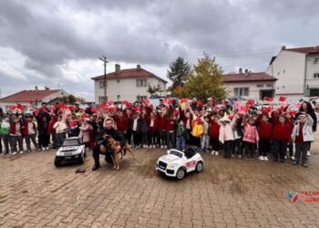 Bilecik Jandarmadan Miniklere Güvenlik ve Trafik Eğitimi