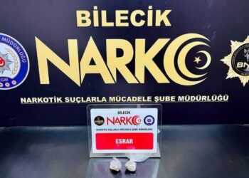 BİLECİK’TE UYUŞTURUCU OPERASYONU: 1 GÖZALTI