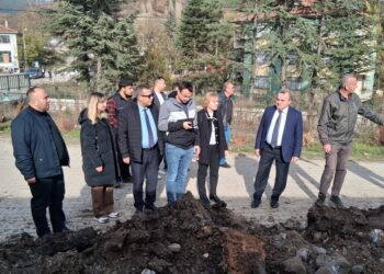 Bozüyük Kaymakamı Adem Öztürk’ten Muratdere’ye İçmesuyu Hattı İncelemesi