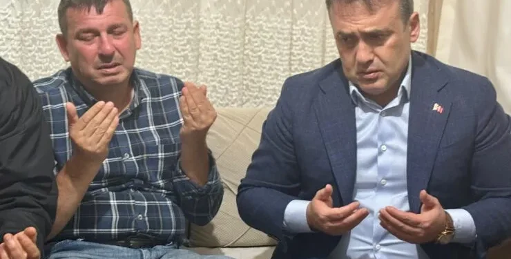 Vali Sözer’den Şehit Astsubay İlhan Ongan’ın Ailesine Ziyaret