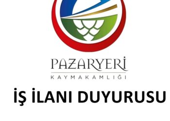 PAZARYERİ KAYMAKAMLIĞI PERSONEL ALIMI