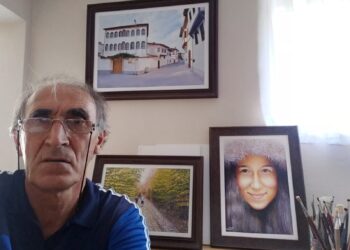 Bilecik’te 72 yaşındaki ressam 55 Yıldır Fırçasıyla Hayata Renk Katıyor