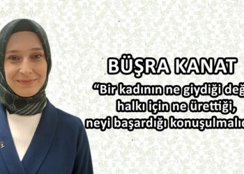 AK Parti Pazaryeri Kadın Kolları Başkanı Büşra Kanat’tan Başkan Zeynep Güneş’e Destek