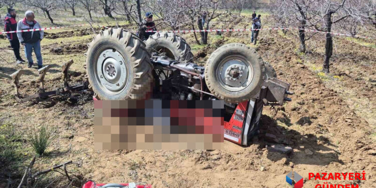 Bilecik’te traktör kazasında 1 kişi hayatını kaybetti