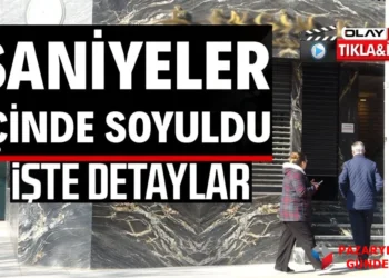 BİLECİK’TE 30 SANİYEDE MİLYONLUK KUYUMCU SOYGUNU