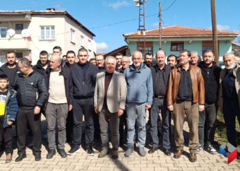 Bilecik’te CHP’li Genç Başkan miting havasında  askere uğurlandı