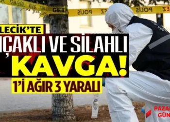 Bozüyük’te benzin istasyonundaki kavgada 3 kişi yaralandı