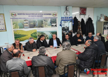 Mehmet Talat Bakkalcıoğlu’ndan Pazaryerililere Anlamlı Ziyaret