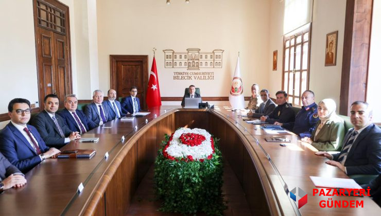 Bilecik’te Kritik Güvenlik Zirvesi: Bayram Öncesi Tüm Tedbirler Masada