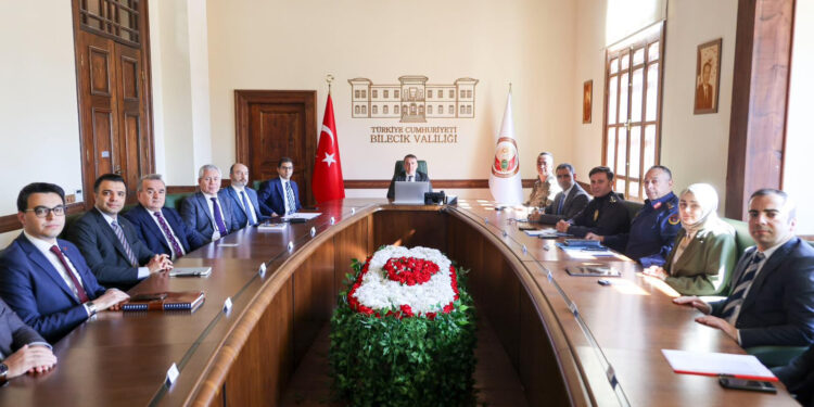 Bilecik’te Kritik Güvenlik Zirvesi: Bayram Öncesi Tüm Tedbirler Masada