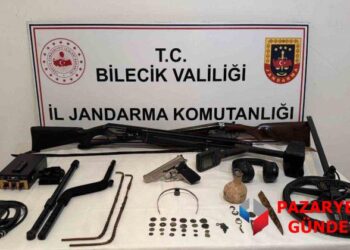 Bilecik’te Anadolu Mirası” Operasyonu: Tarihi Eserler ve Silahlar Ele Geçirildi