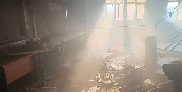 Pazaryeri’nde okulda yangın paniği