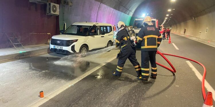 OSMANGAZİ TÜNELİNDE YANGINA MÜDAHALE VE KURTARMA OPERASYONU