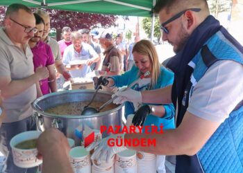 Pazaryeri’nde Birlik ve Beraberliğin Tadı: 5 Bin Kişilik Aşure Gönülleri Buluşturdu